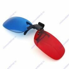 Анаглифные 3D очки-пенсне с синим и красным светофильтрами 00175386